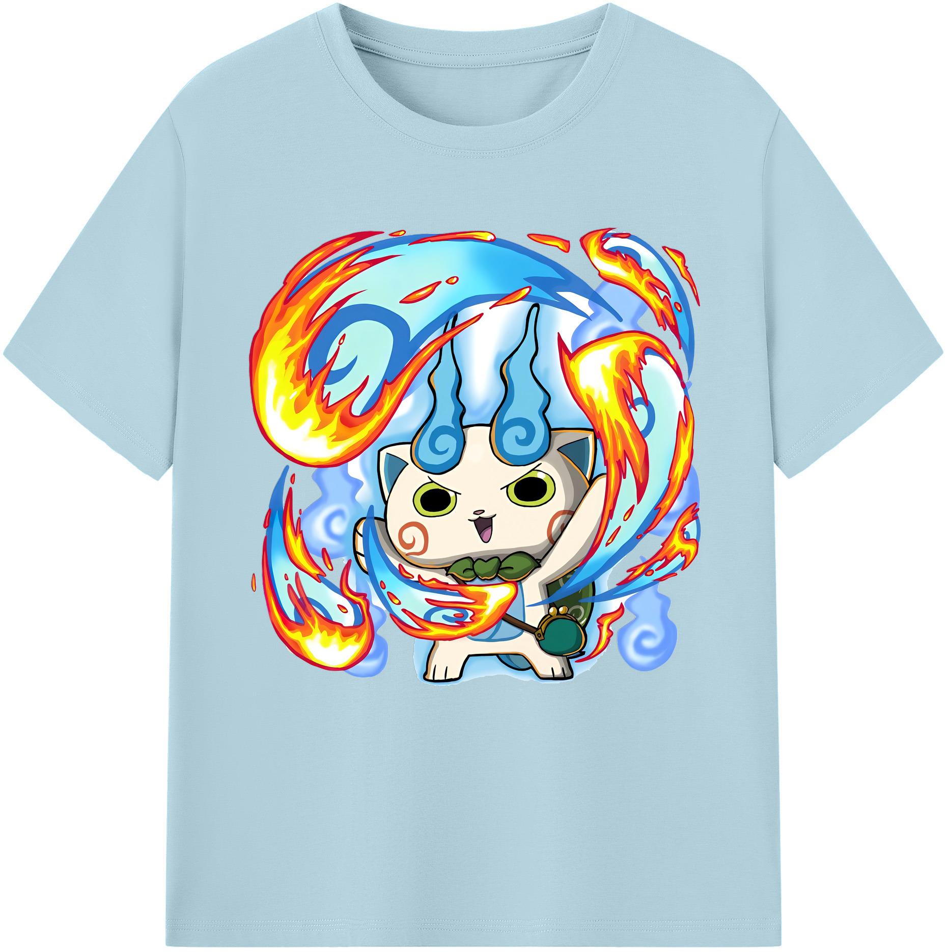 （画像用） 妖怪ウォッチ Yo-kai Watch 綿100％半袖Tシャツ（フロントプリント）
